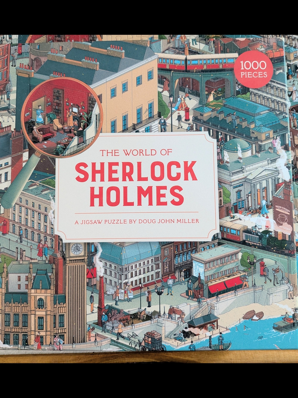 The World of Sherlock Holmes 1000 Piece Jigsaw Puzzle